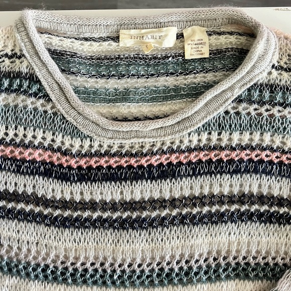 INHABIT Open Stitch Cashmere Sweater Size XS - Picture 2 of 3